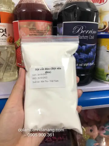 Bột Cốt Dừa (bột Sữa Dừa) 100g - Làm Bánh Không Khó