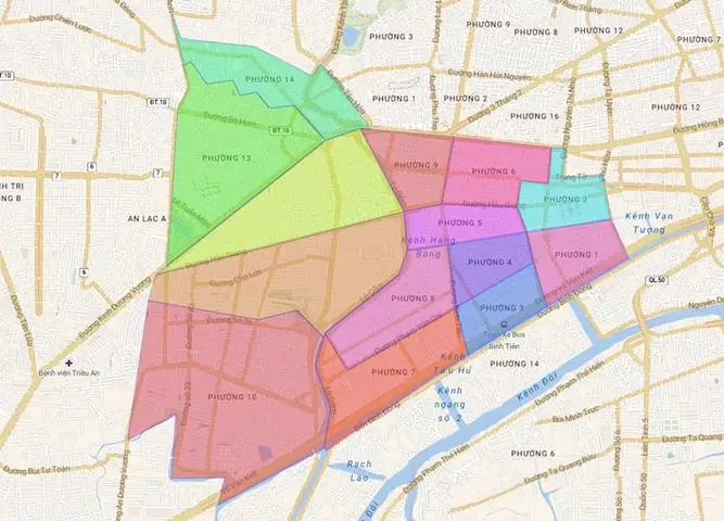 Bản Đồ Quận 6
