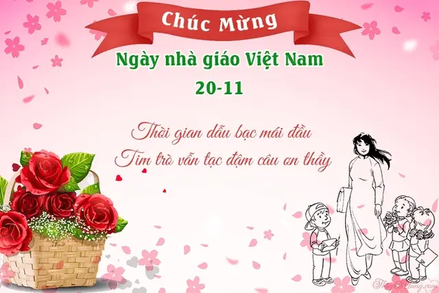 Những Mẫu Thiệp Chúc Mừng Ngày Nhà Giáo Việt Nam 20/11 Online Đẹp Nhất 2023- Ảnh 7.