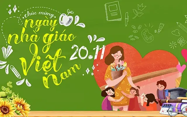 Những Mẫu Thiệp Chúc Mừng Ngày Nhà Giáo Việt Nam 20/11 Online Đẹp Nhất 2023- Ảnh 2.