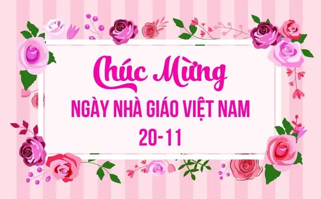 Những Mẫu Thiệp Chúc Mừng Ngày Nhà Giáo Việt Nam 20/11 Online Đẹp Nhất 2023- Ảnh 1.