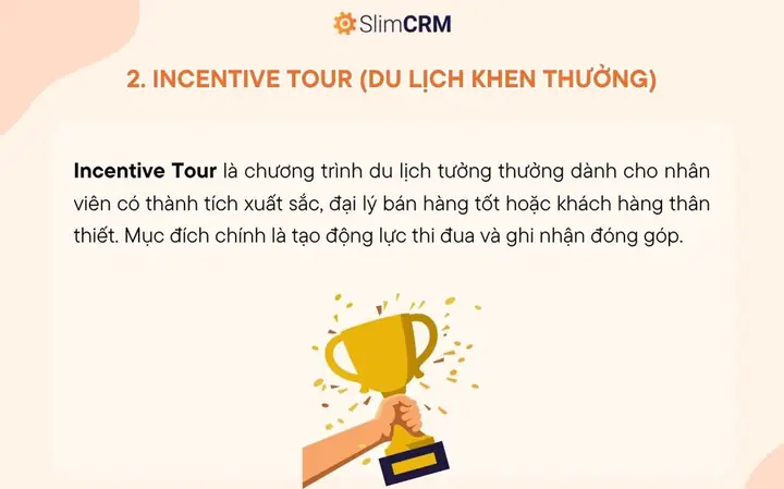 Incentive Tour (du Lịch Khen Thưởng)