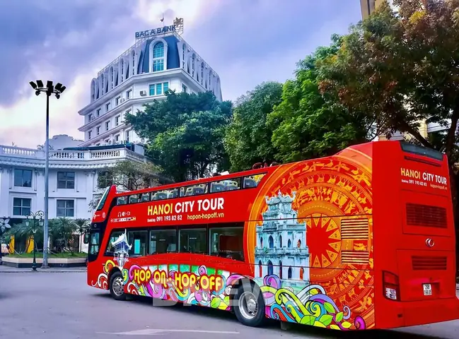 Ngồi Xe Bus 2 Tầng Tham Quan Thành Phố