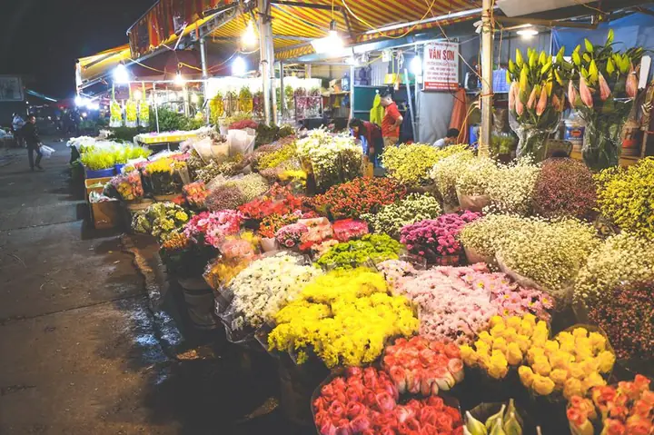 Đi Chợ Hoa Cảm Nhận Vẻ Đẹp Rực Rỡ Và Không Khí Tấp Nập
