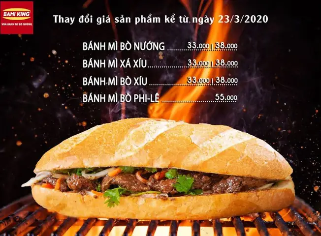14/ Nhượng Quyền Bánh Mì Bami King