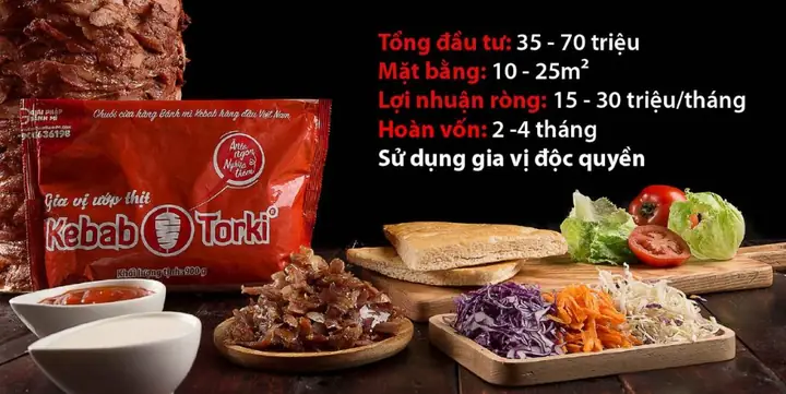 16/ Bánh Mì Kebab Torki
