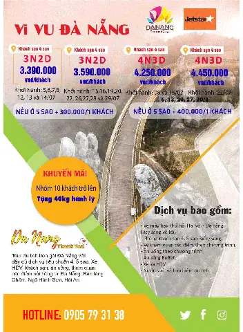 Tour Du Lịch Đà Nẵng Tháng 7