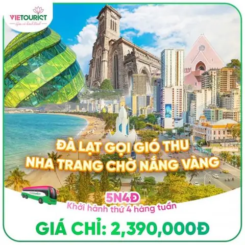Tour Nha Trang - Đà Lạt 5 Ngày 4 Đêm: Cung Đường Nối Biển Và ...