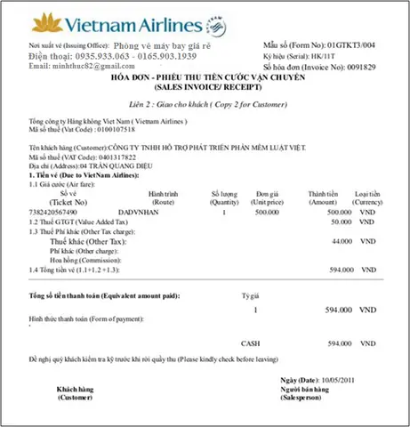 Tra Cứu Hóa Đơn Đỏ Vietnam Airline Tra Cứu Hóa Đơn Đỏ Vietnam Airline