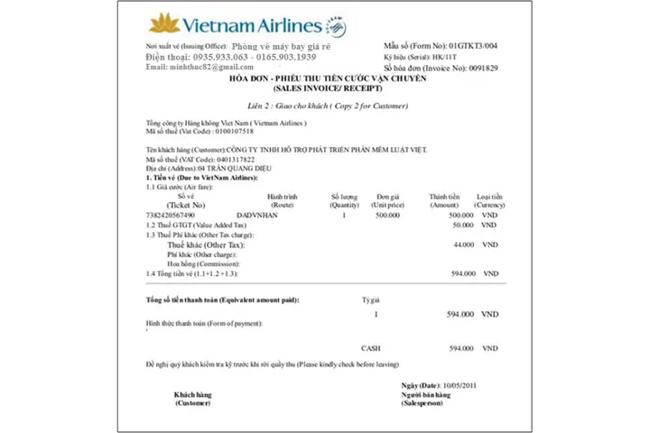Tra Cứu Hóa Đơn Máy Bay Vietnam Airline Tra Cứu Hóa Đơn Máy Bay Vietnam Airline