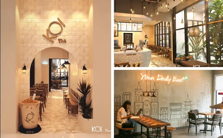 Koi - Quán Trà Sữa View Siêu Đẹp Quận 7