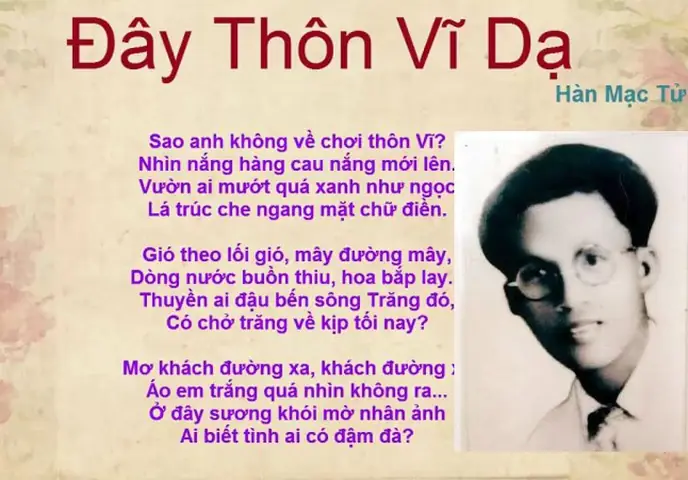 Hàn Mạc Tử Xuôi Về Quê Cũ, Giấu Thân Nơi Nhà Hoang...