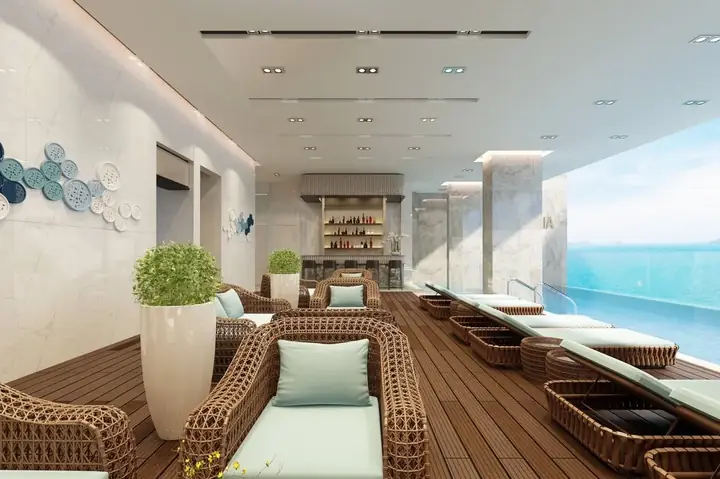 Quầy Bar Hồ Bơi Trên Tầng 3