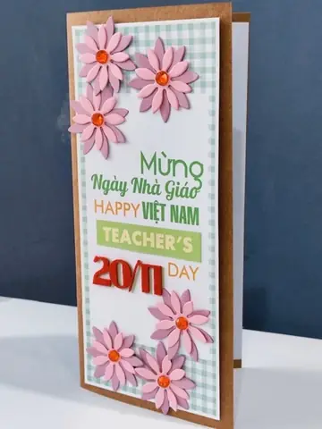 Những Mẫu Thiệp 20/11 Tri Ân Thầy Cô Sáng Tạo, Đẹp, Độc Đáo Và Đơn Giản Nhất