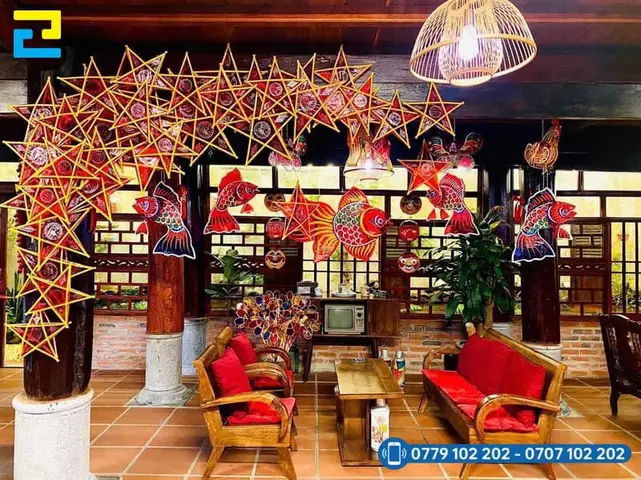 Trang Trí Trung Thu Tại Nhà Cho Phòng Khách Trang Trí Trung Thu Tại Nhà Cho Phòng Khách
