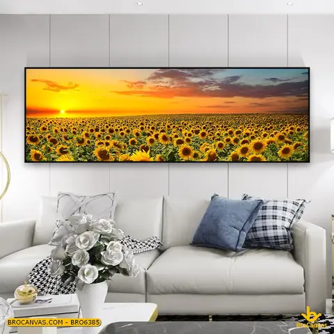 50+ Tranh Hoa Hướng Dương Độc Đáo Tại Brocanvas - Tô Điểm ...