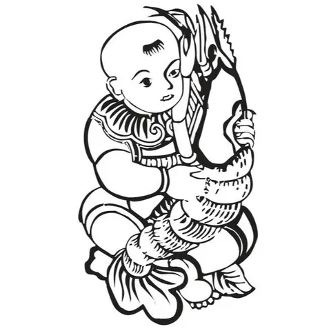 Tranh Đông Hồ Chưa Tô Màu: Kho Tàng Hình Ảnh Dân Gian Cho Bé Yêu Khám Phá