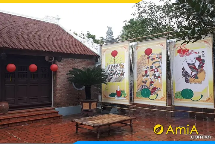 Thông Tin Cơ Bản Tranh Đàn Lợn Âm Dương Dân Gian Đông Hồ Treo Tường Ý Nghĩa