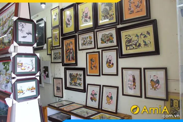 Thông Tin Cơ Bản Tranh Đàn Lợn Âm Dương Dân Gian Đông Hồ Treo Tường Ý Nghĩa