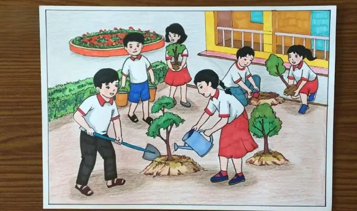 Hoàn Thiện Và Đặt Tiêu Đề Cho Tranh
