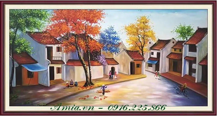 Tranh Vẽ Phố Cổ Hà Nội Của Học Sinh Với Những Hình Ảnh Hồn Nhiên, Thơ Ngây Nhưng Vô Cùng Ấn Tượng