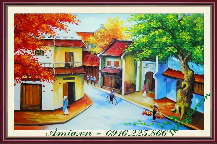 Tranh Vẽ Phố Cổ Hà Nội Của Học Sinh Với Những Hình Ảnh Hồn Nhiên, Thơ Ngây Nhưng Vô Cùng Ấn Tượng