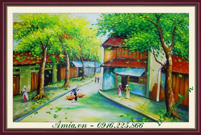 Tranh Vẽ Phố Cổ Hà Nội Của Học Sinh Với Những Hình Ảnh Hồn Nhiên, Thơ Ngây Nhưng Vô Cùng Ấn Tượng
