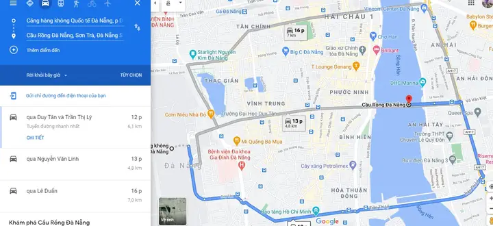 Cách Di Chuyển Đến Trung Tâm Thành Phố Đà Nẵng Cách Di Chuyển Đến Trung Tâm Thành Phố Đà Nẵng