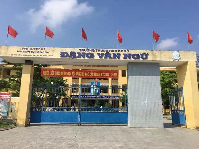 Trường Trung Học Cơ Sở Đặng Văn Ngữ Huế Trường Trung Học Cơ Sở Đặng Văn Ngữ Huế