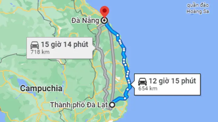Khoảng Cách Từ Đà Lạt Tới Hội An Đi Mất Bao Lâu?