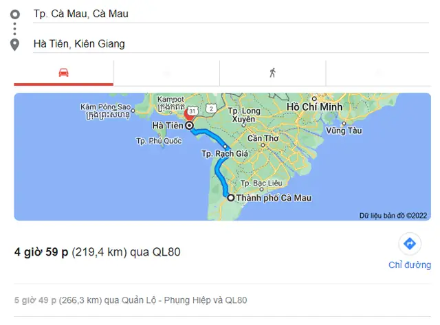 Từ Hà Tiên Đi Cà Mau Bao Nhiêu Km? Hướng Dẫn Chi Tiết, Chi Phí Và Điểm Đến Hấp Dẫn