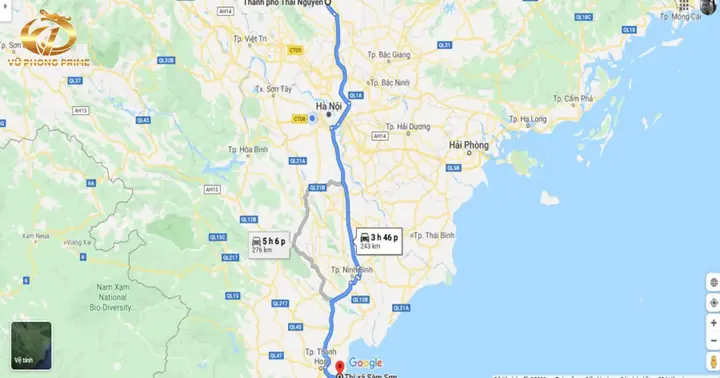 Từ Thái Nguyên Đến Sầm Sơn Bao Nhiêu Km? Cách Đi Nhanh Nhất ...