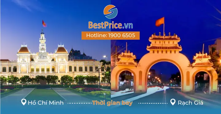 Hãng Hàng Không Khai Thác Chặng Bay Hồ Chí Minh Đến Rạch Giá