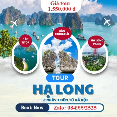 Hạ Long - Tuần Châu - Bãi Cháy 2 Ngày 1 Đêm