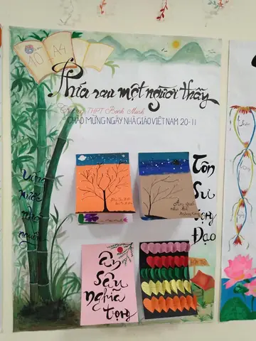 Vẽ Báo Tường Ngày 20 11