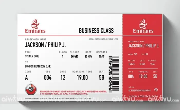 Giải Đáp Tên Trên Vé Emirates Hiển Thị Không Có Khoảng Trống