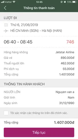 Mua Vé Máy Bay Trên Momo Đã Bao Gồm Thuế Phí Chưa?