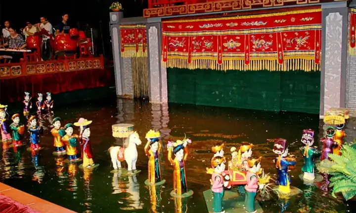Khám Phá Về Múa Rối Nước Rồng Vàng