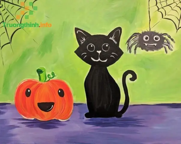 Cách Vẽ Tranh Đề Tài Lễ Hội Halloween Đơn Giản, Đẹp