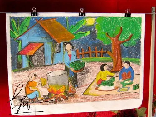 Top Các Mẫu Tranh Vẽ Lễ Hội Ngày Tết Tại Việt Nam