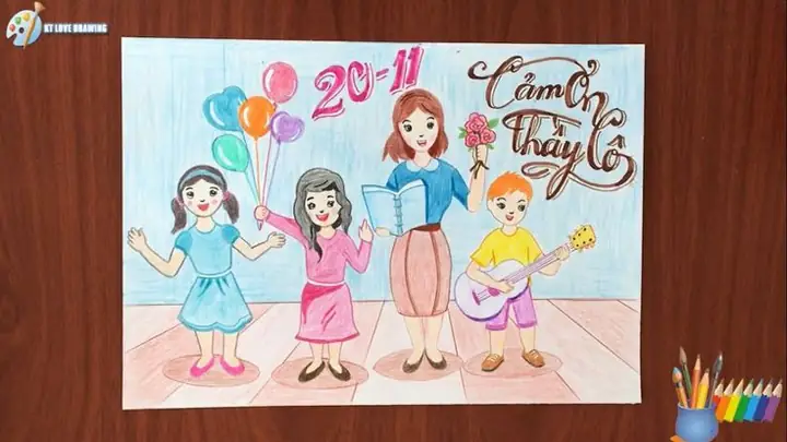 Vẽ Tranh Nhớ Ơn Thầy Cô: Hướng Dẫn Tạo Bức Họa Đầy Ý Nghĩa