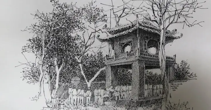Khám Phá Văn Miếu - Quốc Tử Giám Qua Những Nét Ký Họa Của ... Khám Phá Văn Miếu - Quốc Tử Giám Qua Những Nét Ký Họa Của ...