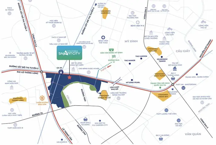 Địa Chỉ Vinhomes Smart City Ở Đâu?