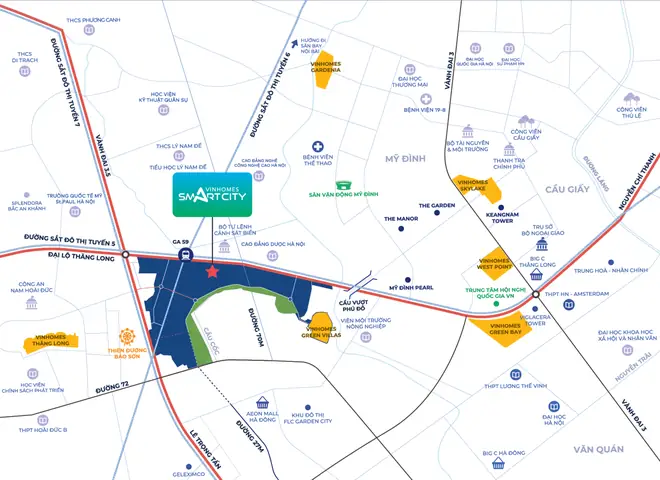Có Mấy Lối Vào Vinhomes Smart City
