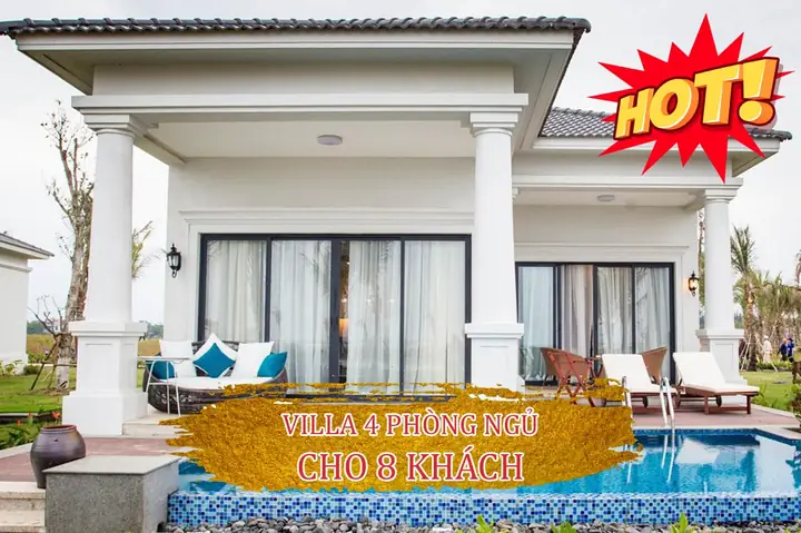 Villa 4pn Vinpearl Cửa Hội - Gói Buffet Sáng - 11,275,000 ₫