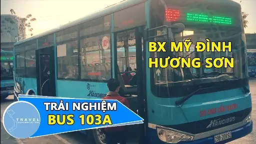 Xe Bus 103a/103b Từ Mỹ Đình Đi Chùa Hương