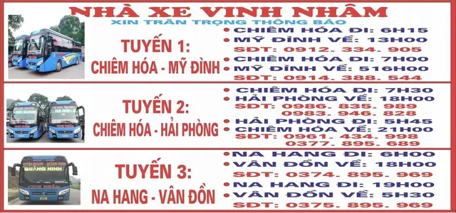 Top 5+ Nhà Xe Hà Nội Chiêm Hóa: Lịch Trình, Giá Vé & Kinh Nghiệm Đặt Ghế Ngon - Bổ - Rẻ Top 5+ Nhà Xe Hà Nội Chiêm Hóa: Lịch Trình, Giá Vé & Kinh Nghiệm Đặt Ghế Ngon - Bổ - Rẻ