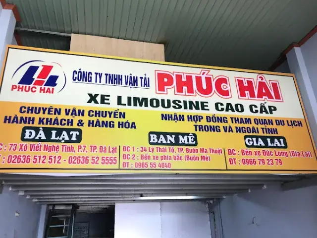 Nhà Xe Phúc Hải