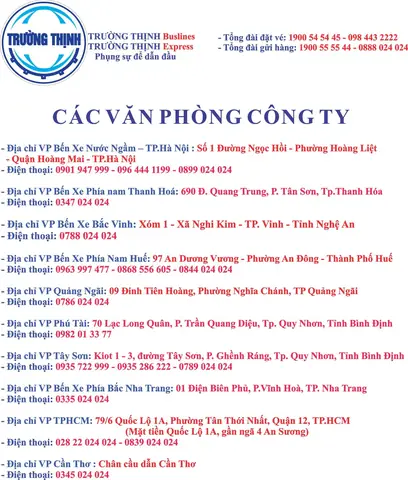Dịch Vụ Vận Tải Trường Thịnh Dịch Vụ Vận Tải Trường Thịnh