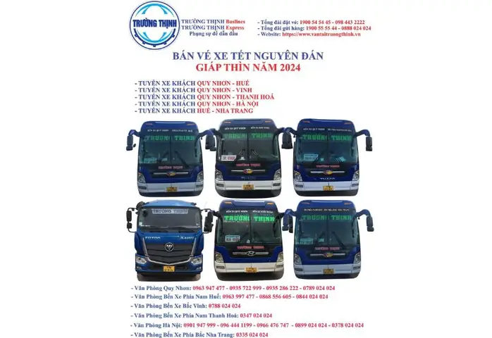 Thông Tin Nhà Xe Trường Thịnh Quy Nhơn